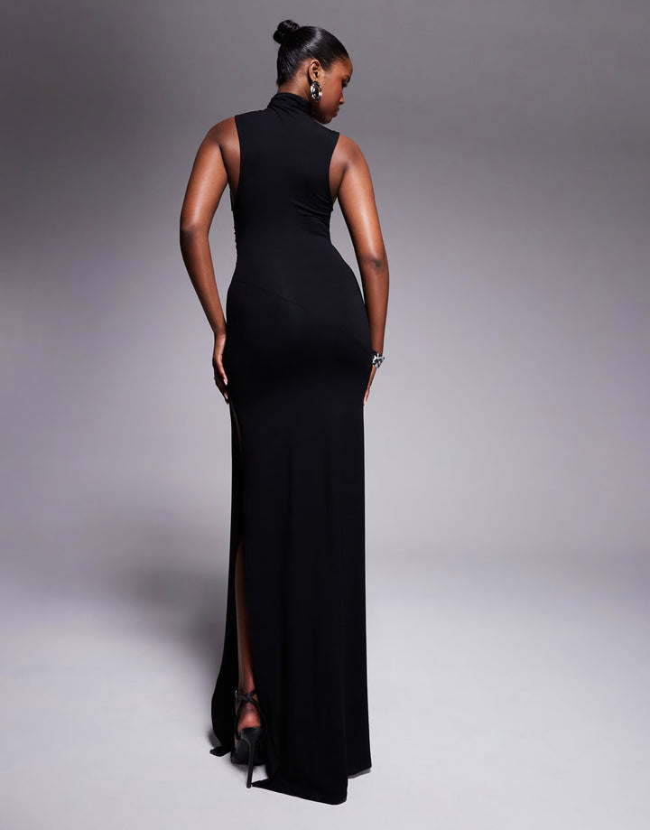 Rochie maxi ASOS, negru