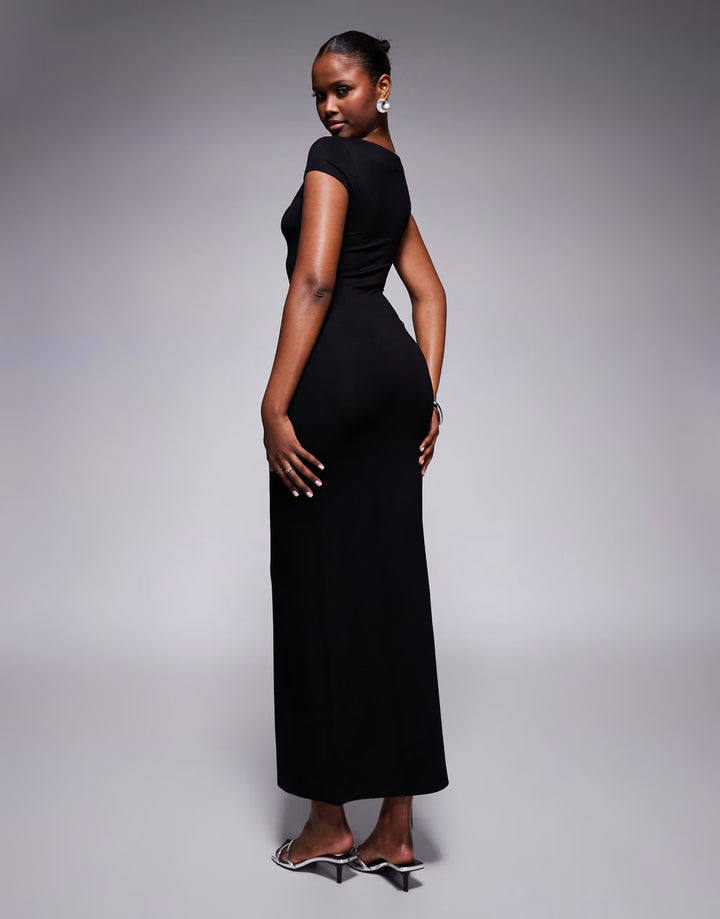 Rochie maxi ASOS, negru