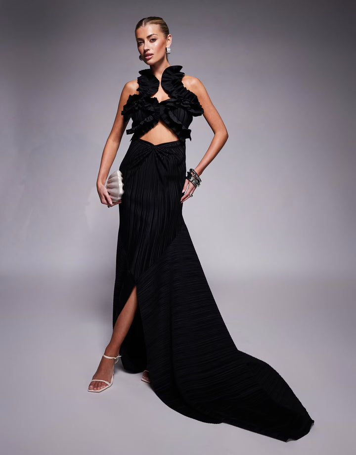 Rochie maxi ASOS, negru