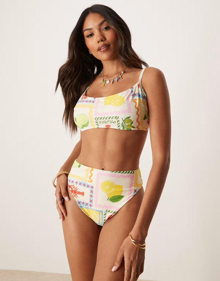 Slip ASOS, mix culori