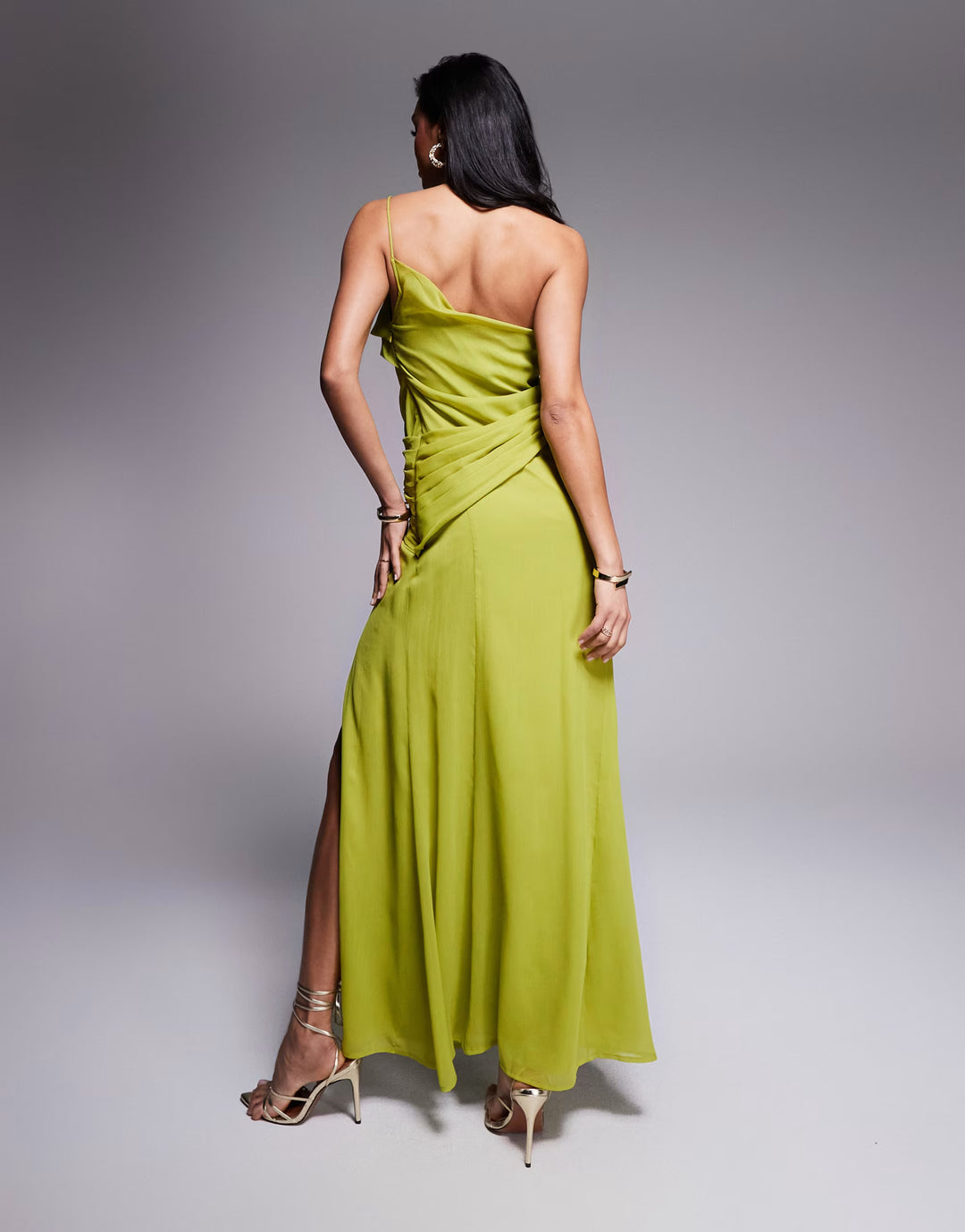Rochie maxi ASOS, verde
