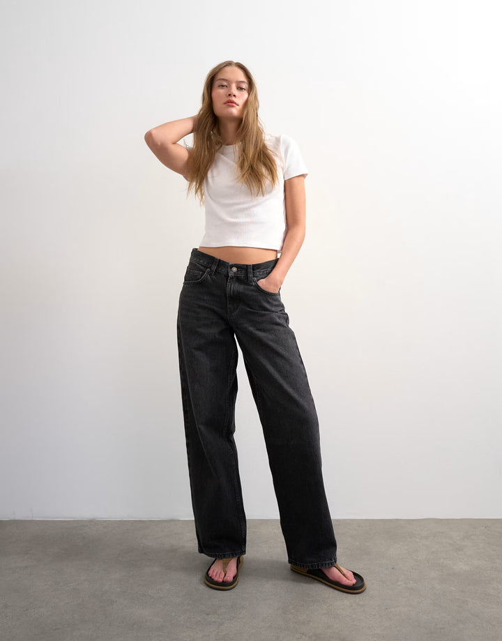 Jeans TOPSHOP, negru