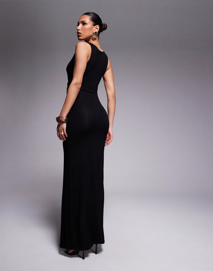 Rochie maxi ASOS, negru