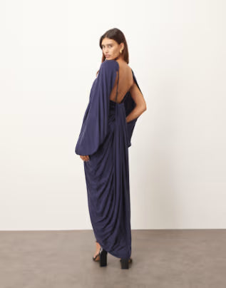 Rochie maxi ASOS, albastru