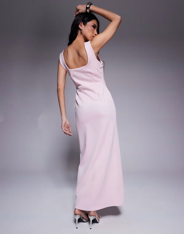 Rochie maxi ASOS, roz