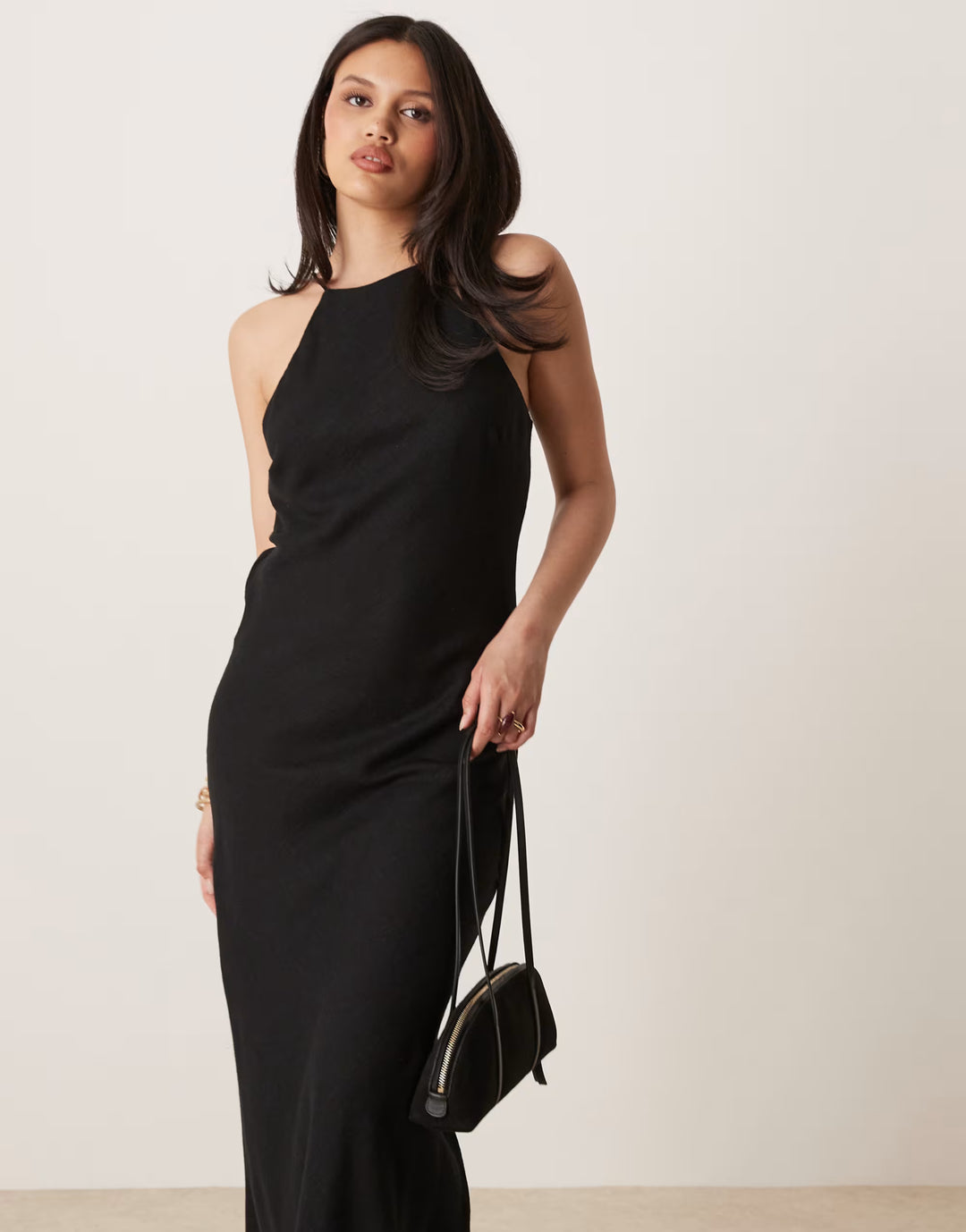 Rochie maxi ASOS, negru