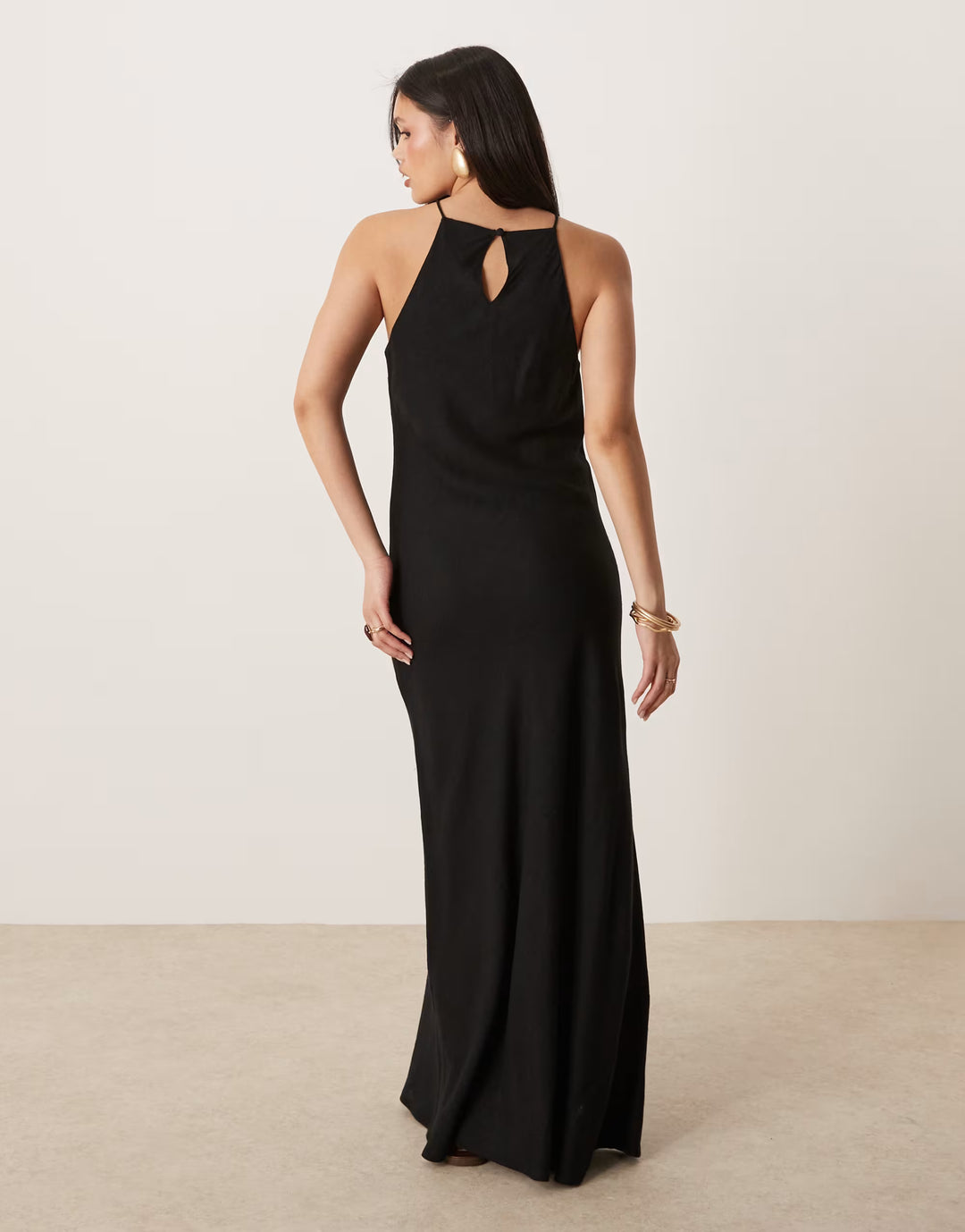 Rochie maxi ASOS, negru