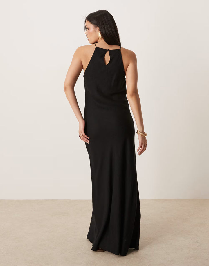 Rochie maxi ASOS, negru