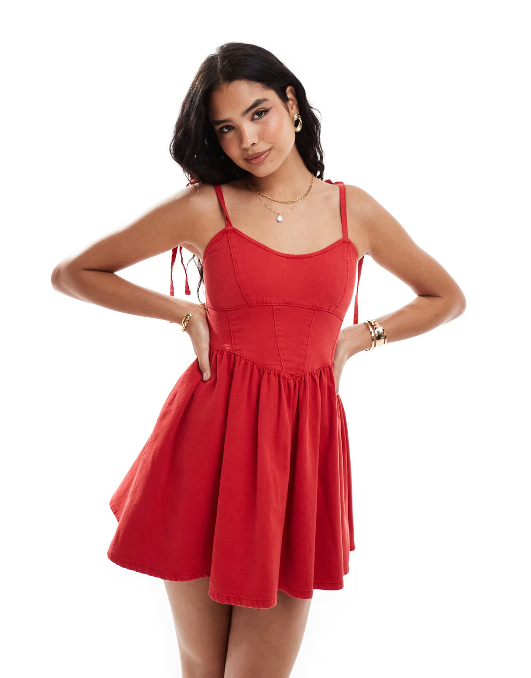 Rochie mini ASOS, roșu