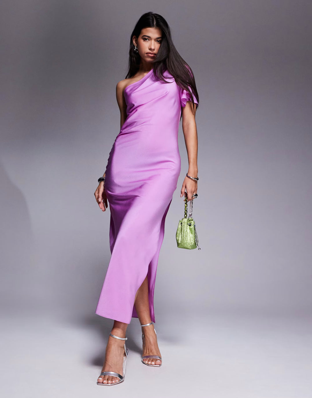Rochie maxi ASOS, mov