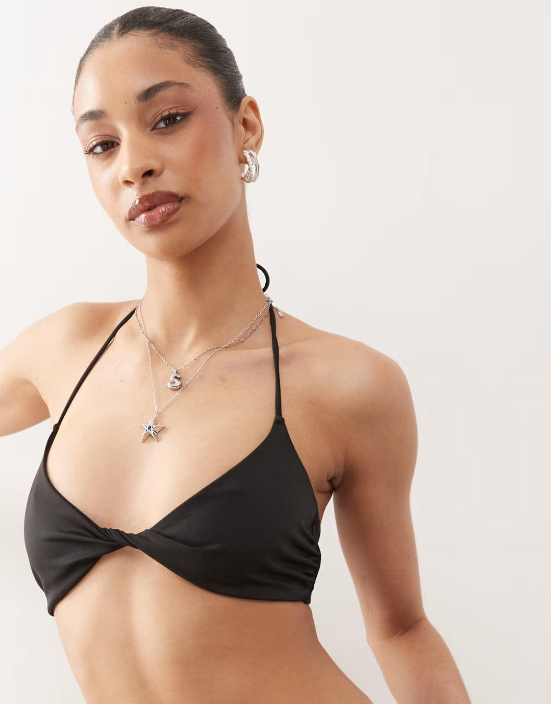 Sutien de baie WEEKDAY, negru