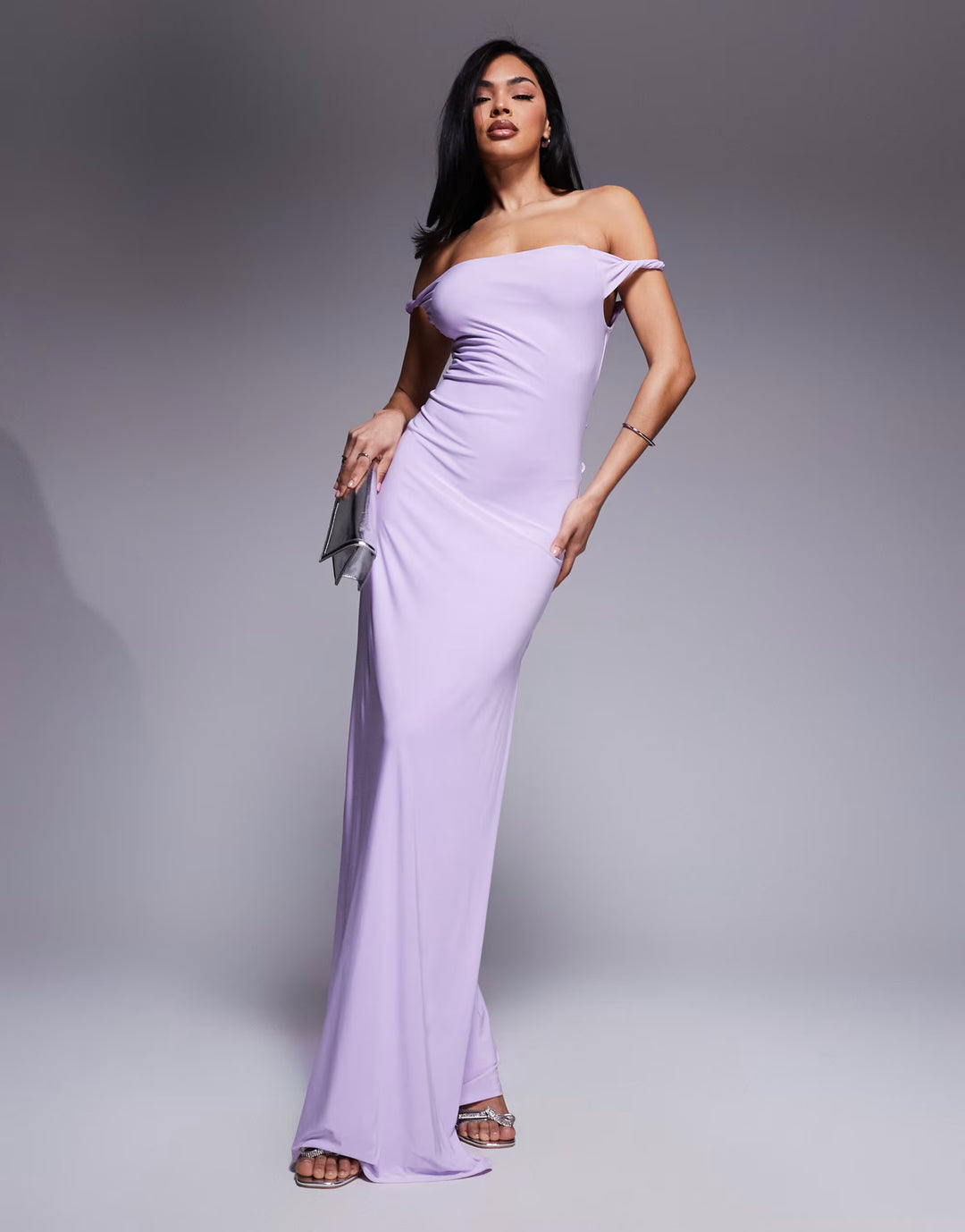 Rochie maxi ASOS, mov