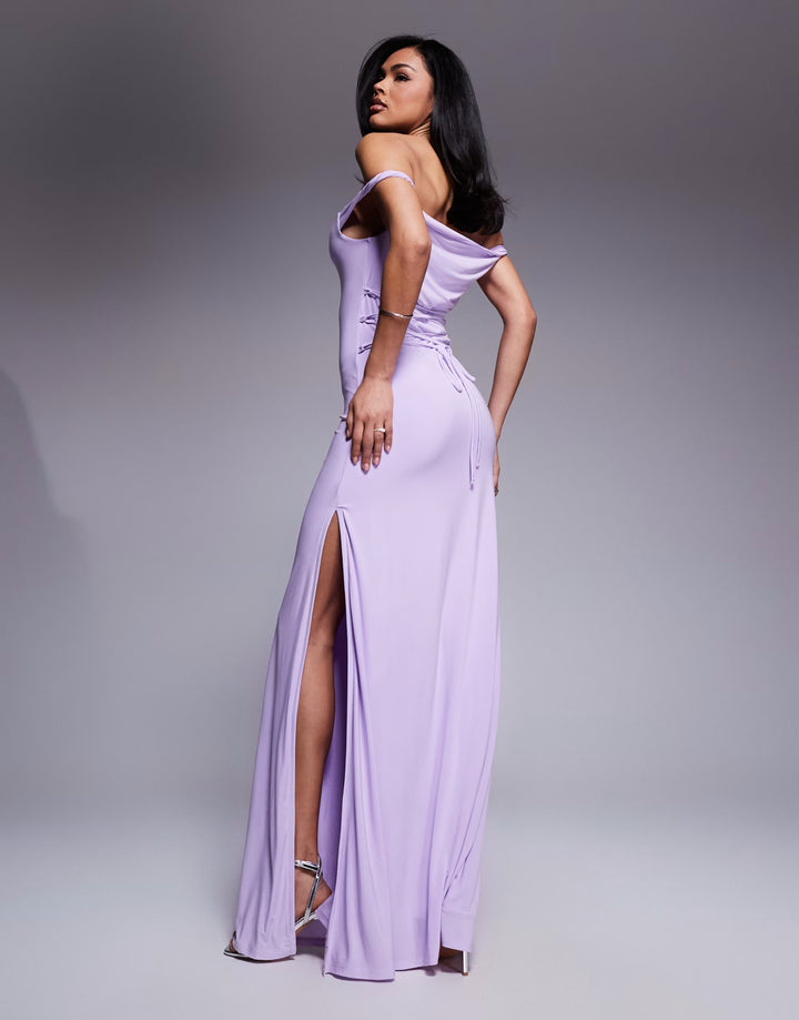 Rochie maxi ASOS, mov