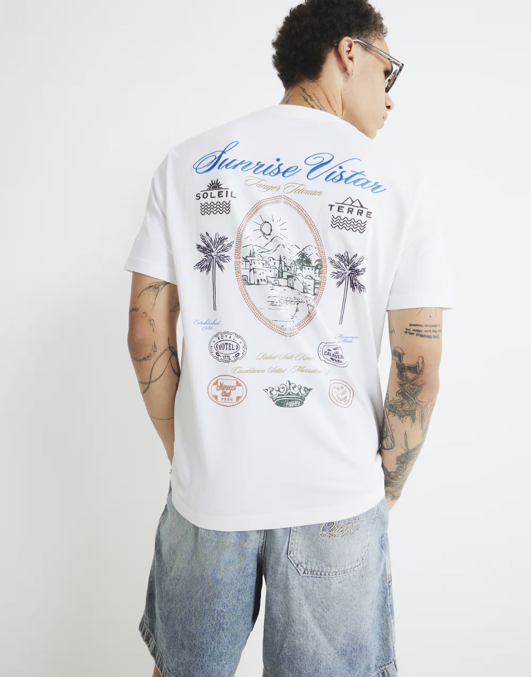 Tricou RIVER ISLAND, alb