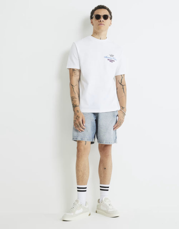 Tricou RIVER ISLAND, alb