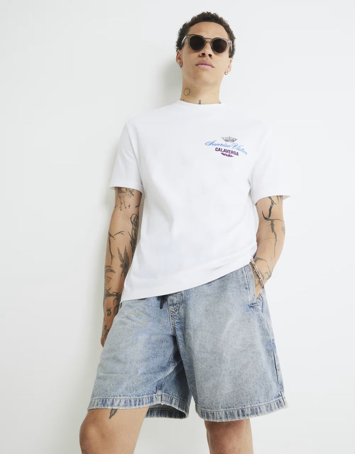 Tricou RIVER ISLAND, alb