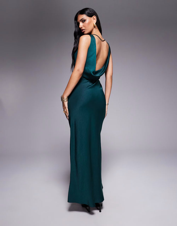 Rochie maxi ASOS,verde