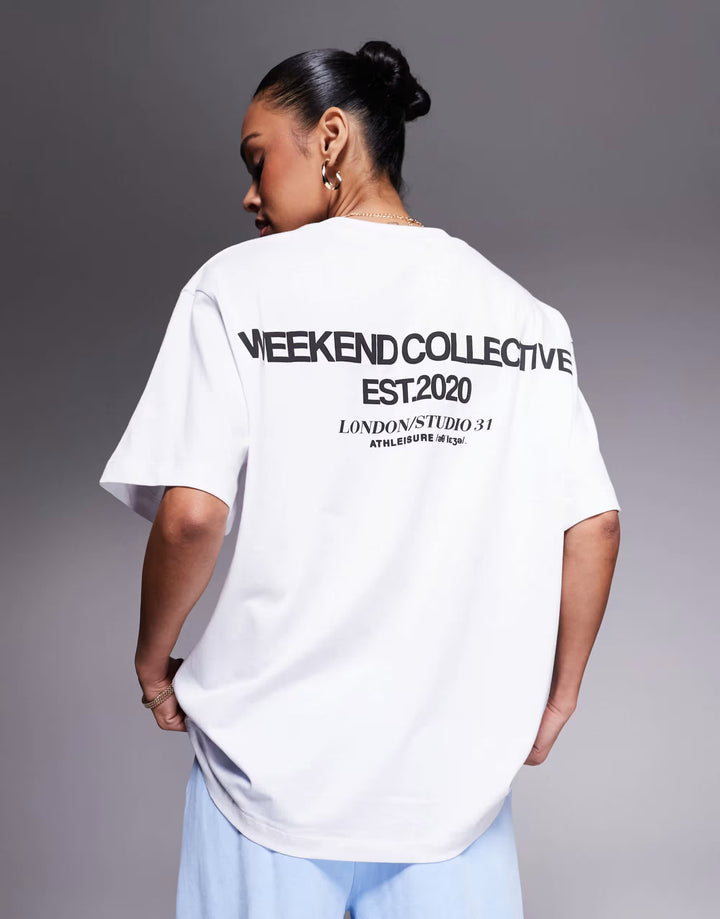 Tricou Asos, alb
