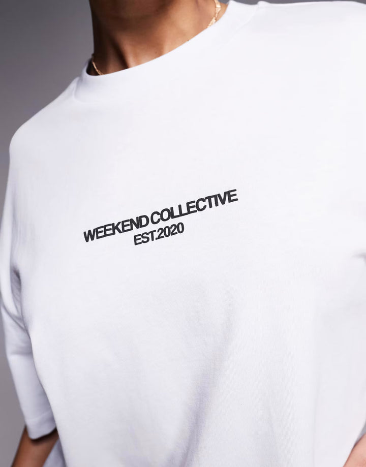 Tricou Asos, alb