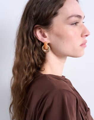 Cercei TopShop, auriu