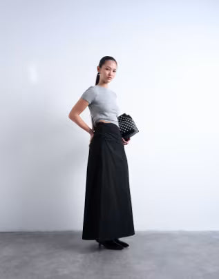 Fustă TOPSHOP, negru
