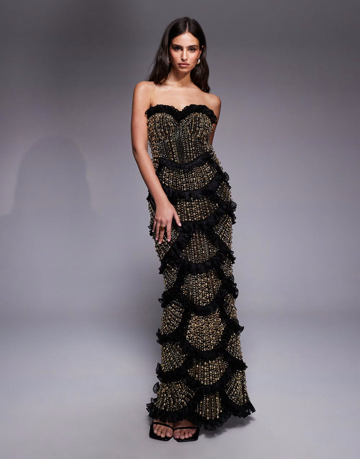 Rochie de ocazie Asos, negru