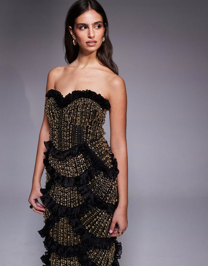 Rochie de ocazie Asos, negru