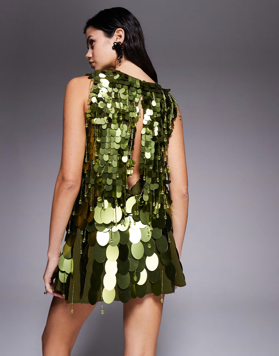 Rochie mini ASOS, verde