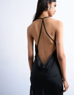 Rochie maxi ASOS, negru