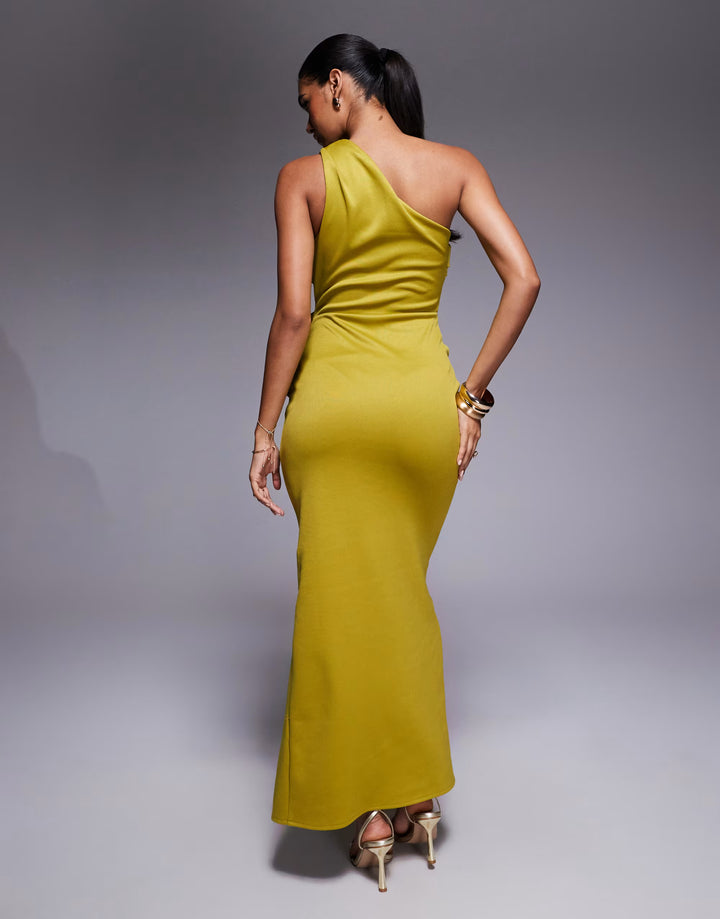 Rochie maxi ASOS, kaki