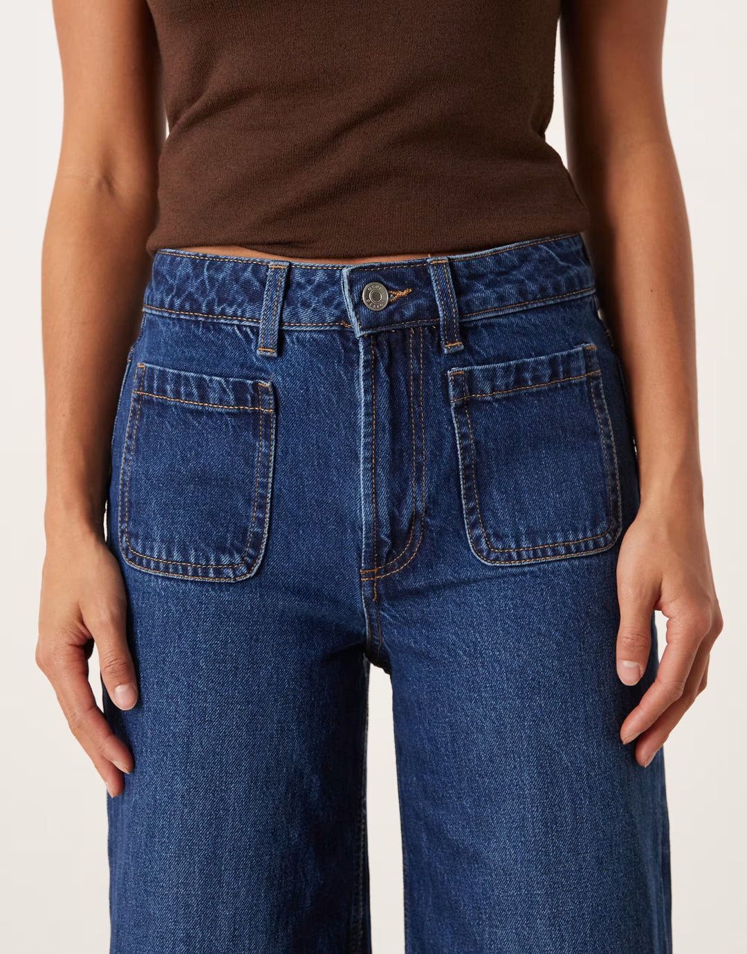 Jeans Asos, albastru