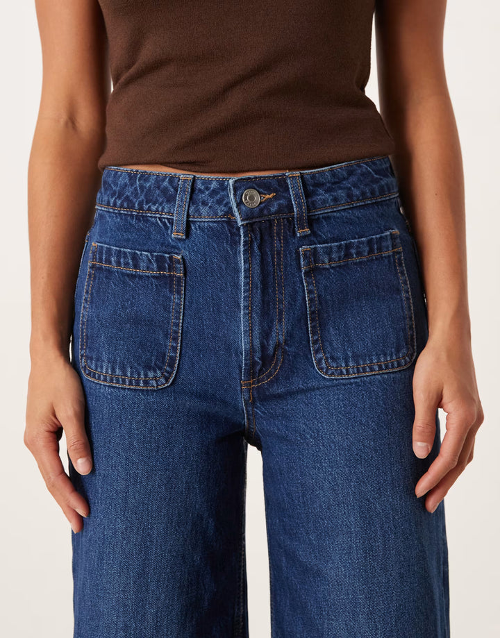 Jeans Asos, albastru
