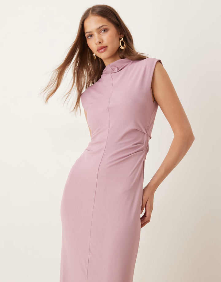 Rochie maxi ASOS, roz