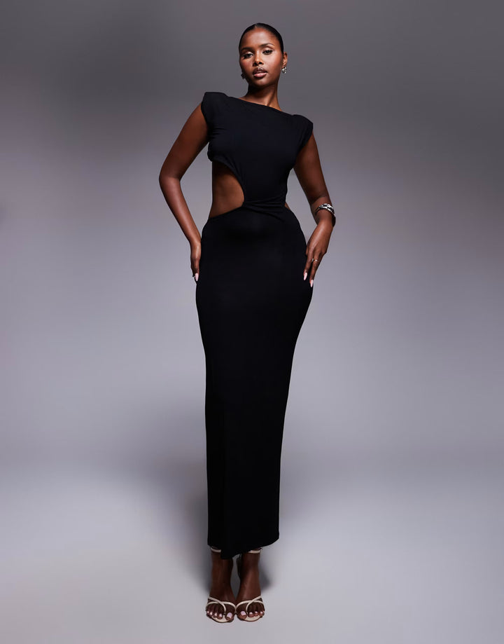 Rochie maxi ASOS, negru
