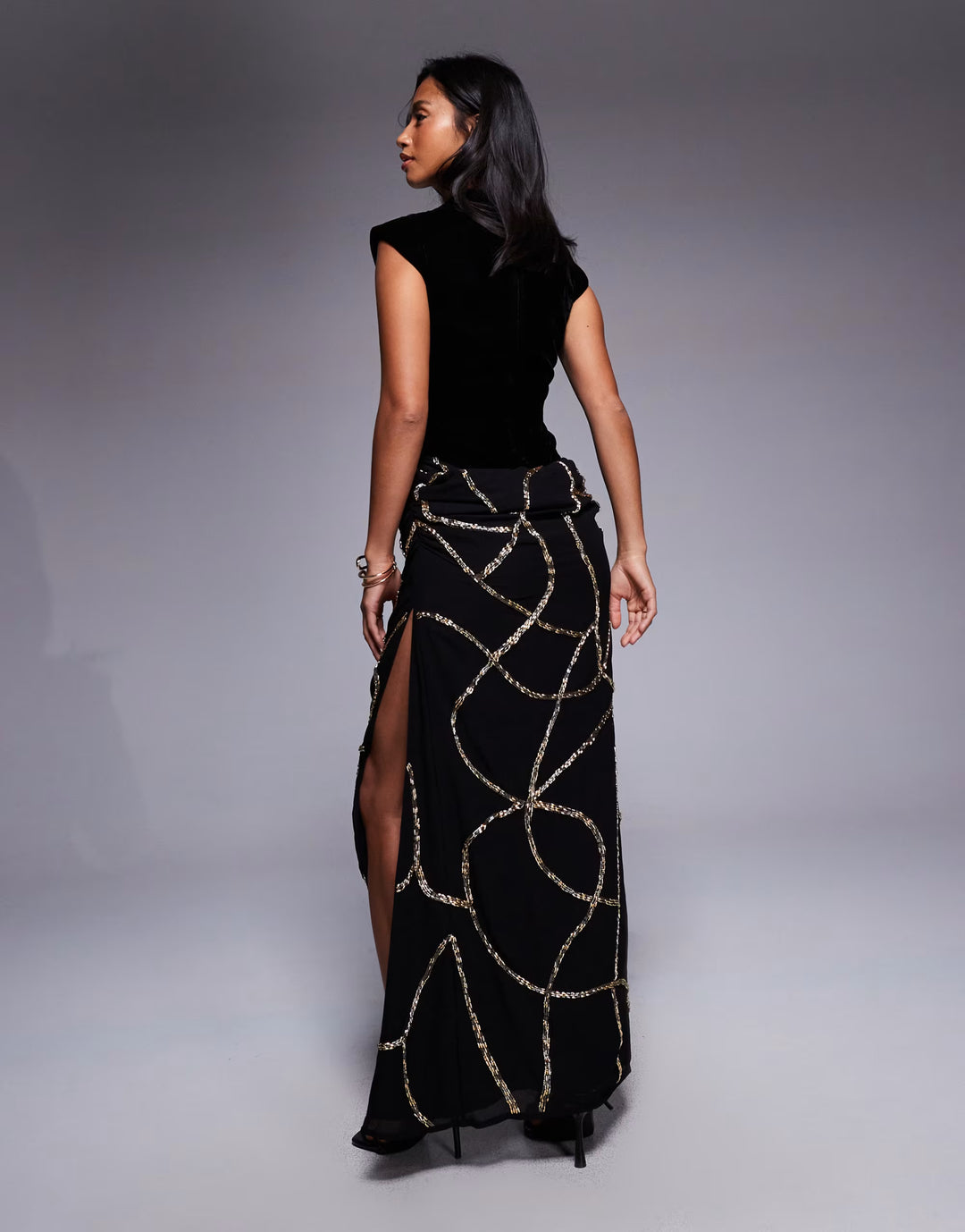 Rochie de ocazie Asos, negru