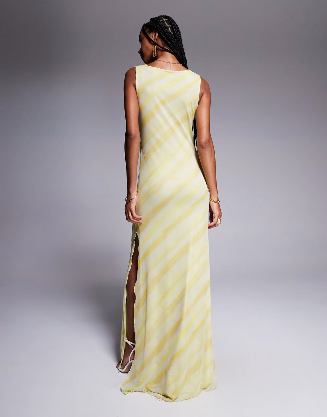 Rochie maxi ASOS, galben