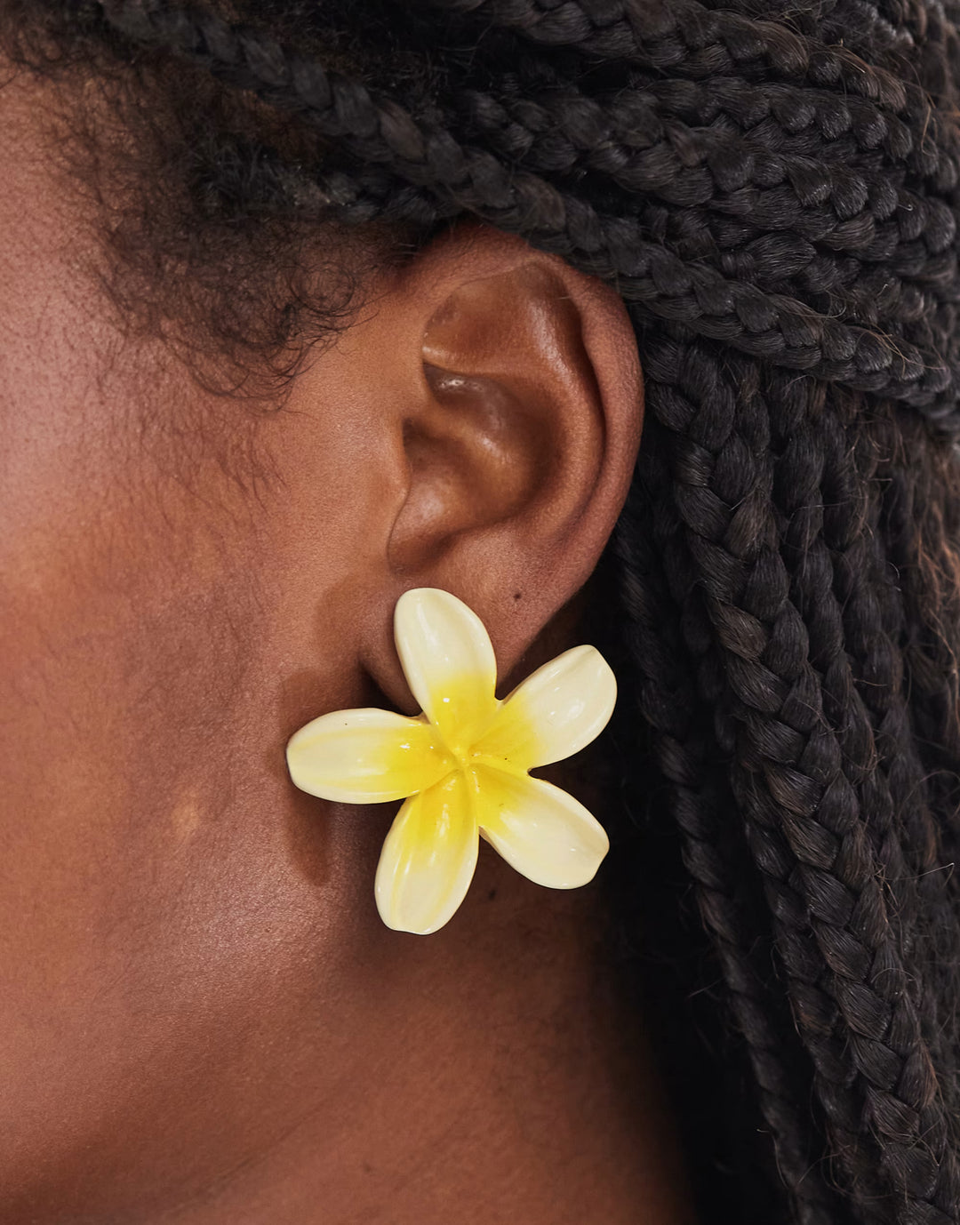 Cercei ACCESSORIZE, galben