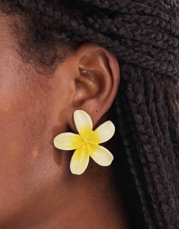 Cercei ACCESSORIZE, galben
