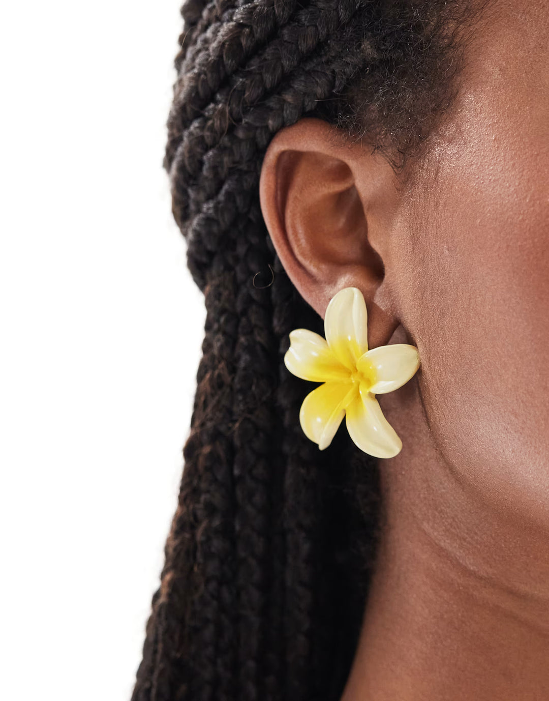 Cercei ACCESSORIZE, galben