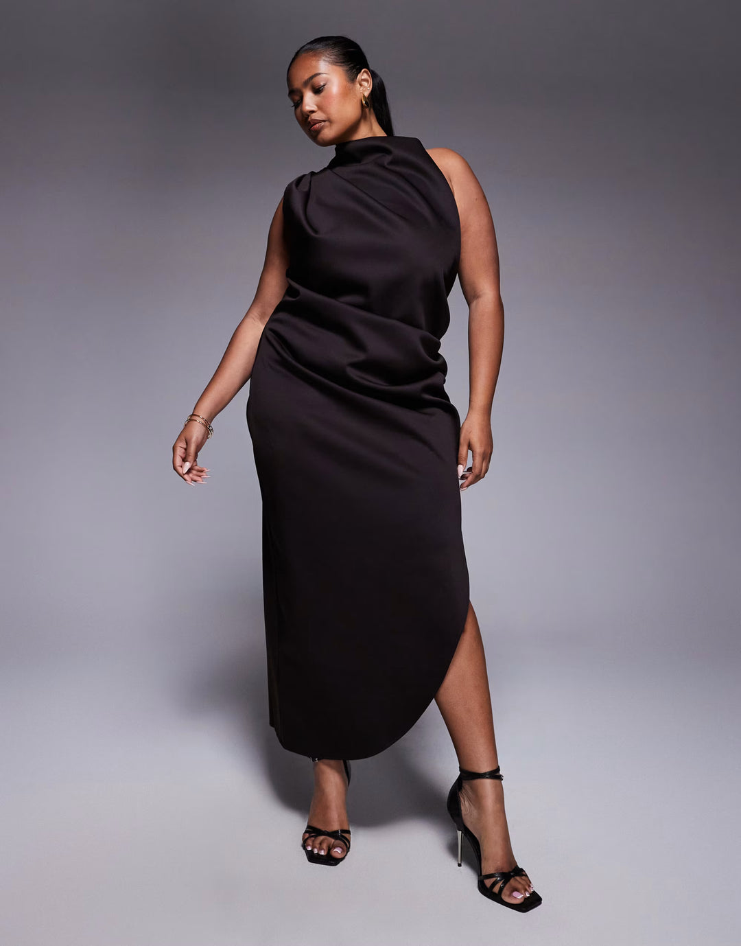 Rochie maxi ASOS, maro