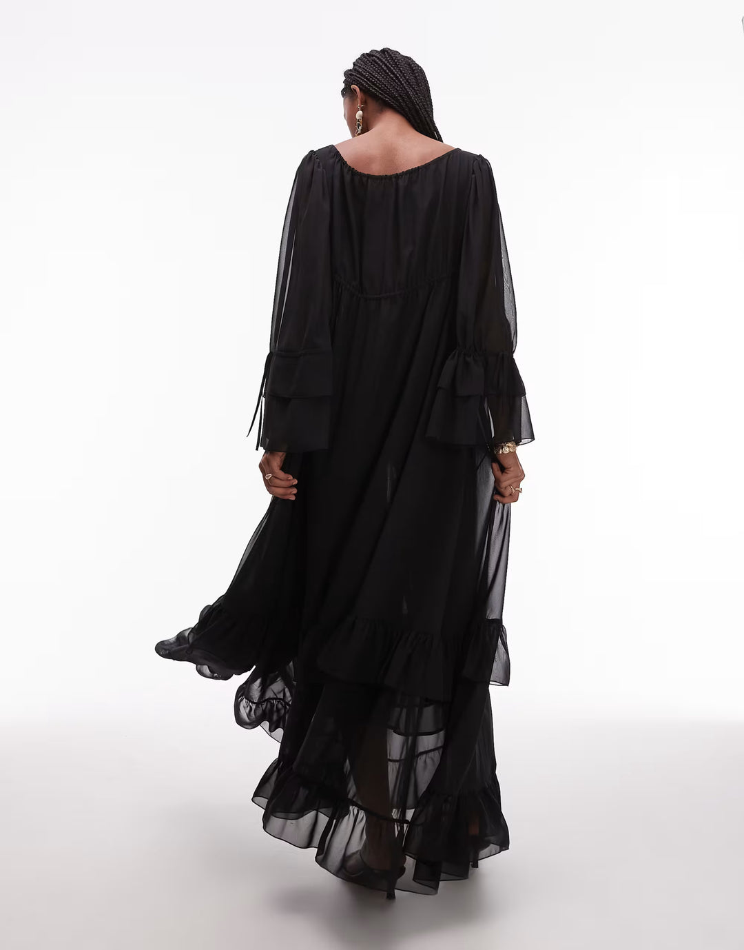 Rochie maxi ASOS, negru