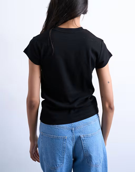Tricou TOPSHOP, negru