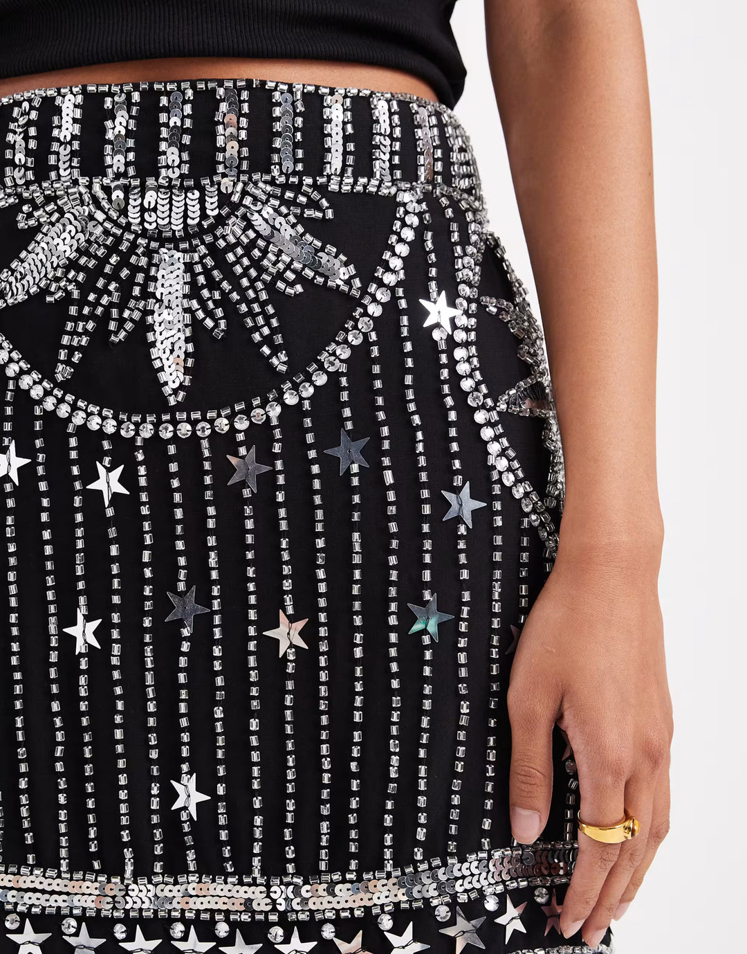 Fustă mini Asos, negru