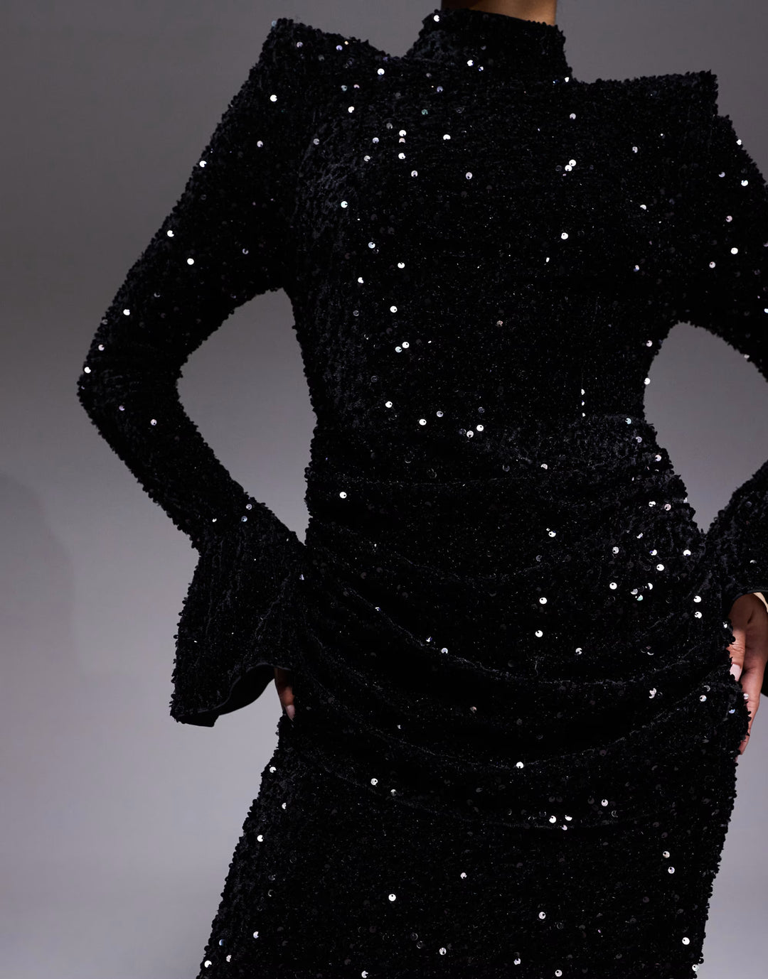 Rochie de ocazie Asos, negru