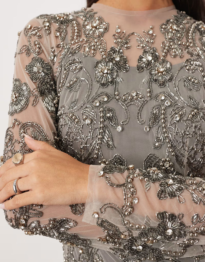 Rochie de ocazie ARRANGE, gri