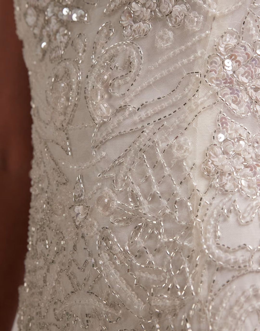Rochie de ocazie Asos, crem