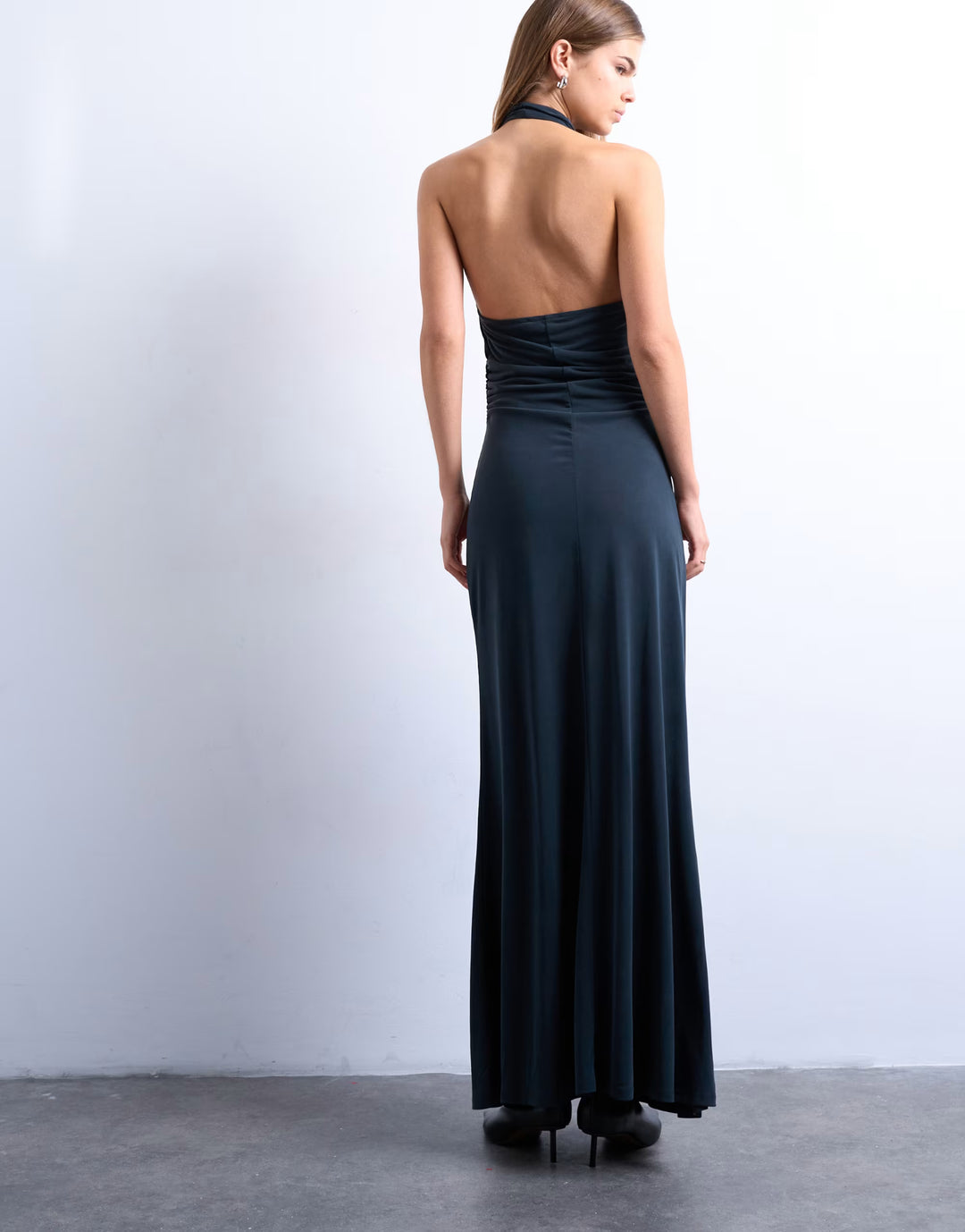 Rochie maxi ASOS, albastru