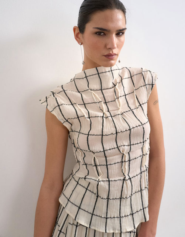 Top Topshop, bej