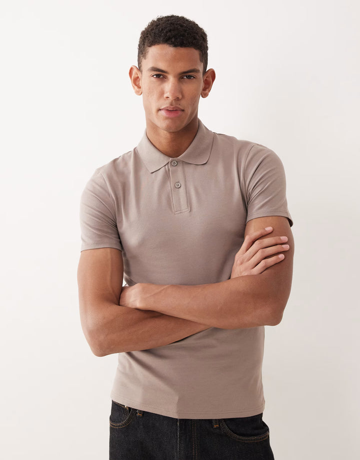Tricou Asos, bej