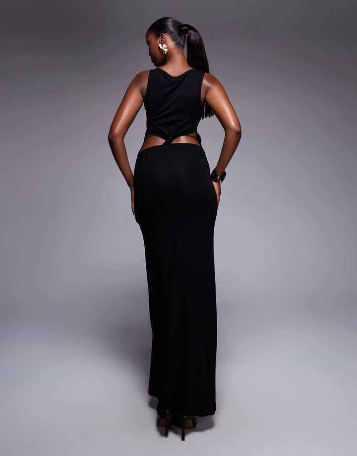 Rochie maxi ASOS, negru